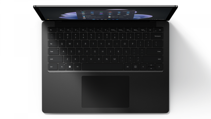 Surface Laptop 5 13,5 W11Pro czarny - widok klawiatury