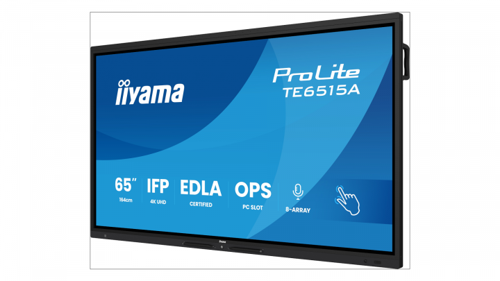 Monitor interaktywny iiyama TE6515A-B1AG 65" 4K UHD IPS Touch Android 14 2