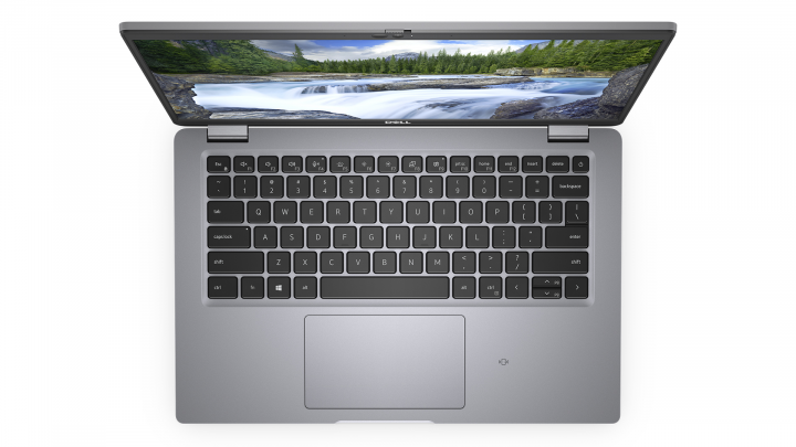 Laptop Dell Latitude 5420 szary - widok klawiatury