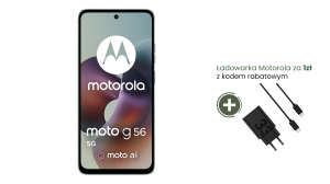 Smartfon Motorola moto g56 5G PB7Y0026PL Dimensity 7060 6,72'' 120Hz 8GB 256GB 5G DS And15 szaroniebieski