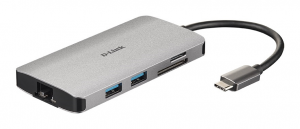 Hub USB-C D-Link - DUB-M810