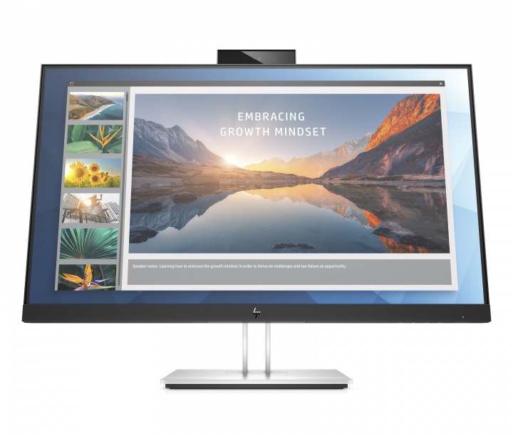 Monitor HP E24d G4 Advanced Docking Monitor - widok frontu
