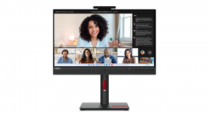 Monitor Lenovo ThinkVision T24mv-30 63D7UAT3EU 23,8" FHD Hdmi DP Usb-C RJ45 Camera IR 5Mpx