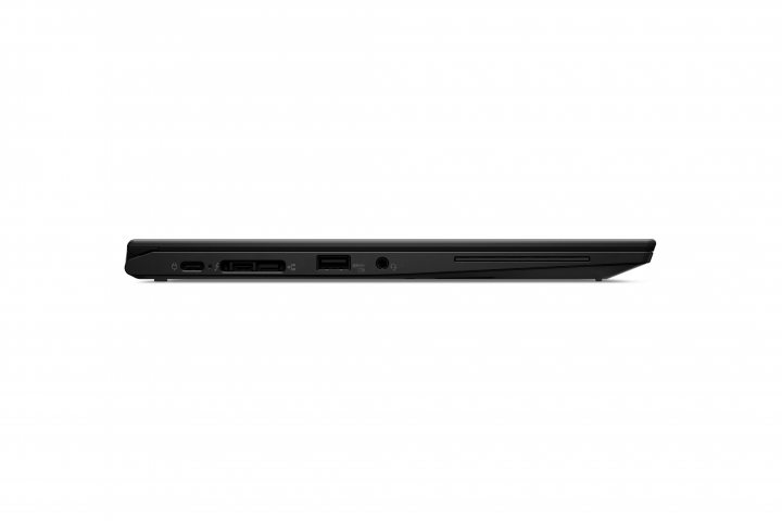 Laptop Lenovo ThinkPad X390 Yoga czarny - widok lewej strony