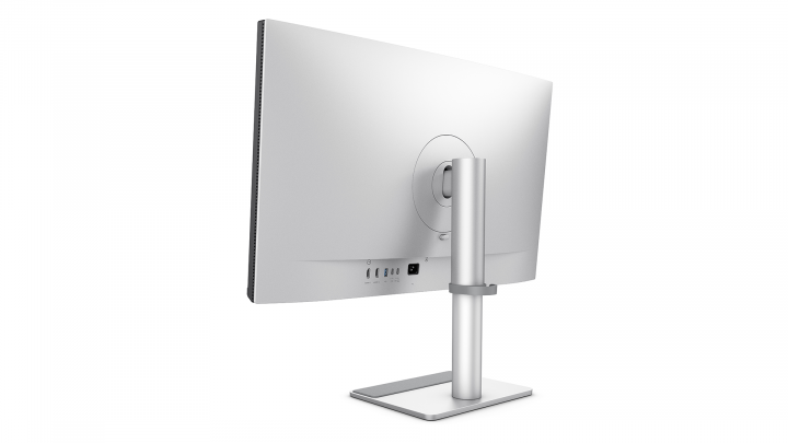 Monitor BenQ MA320U 9H.LMXLB.QBE 31,5" 4K UHD IPS USB-C Dock 90W - widok z tyłu lewej strony