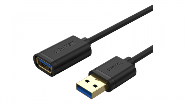 Przedłużacz UNITEK USB 3.0 AM-AF 1,5m Y-C458GBK
