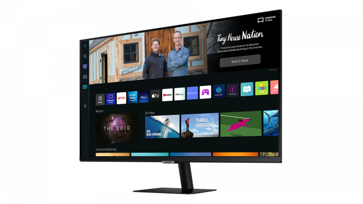 Monitor Samsung Smart M5 LS27BM500EUXEN - widok frontu prawej strony