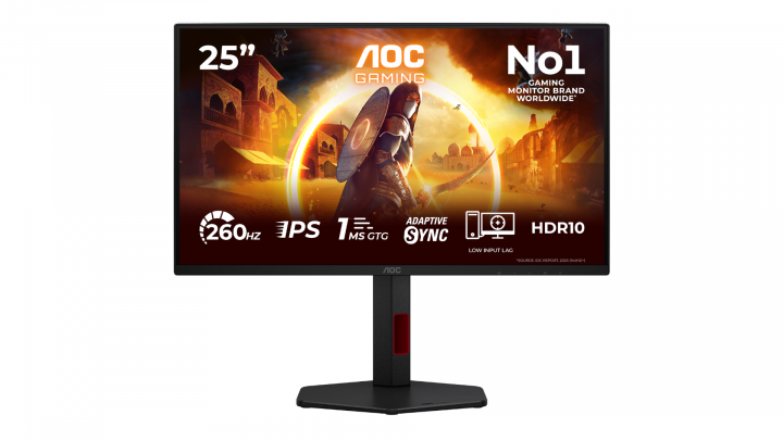 Monitor AOC 25G4ZR 24,5" Fast IPS FHD 260Hz
