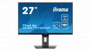 Monitor iiyama Prolite XUB2797QSNP-B1 27" WQHD IPS USB-C Dock 95W RJ 45 KVM