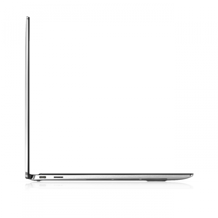 Laptop Dell XPS 13 2w1 7390 srebrny - widok lewej strony