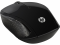 Mysz bezprzewodowa HP 200 Black X6W31AA - widok tyłu prawej strony