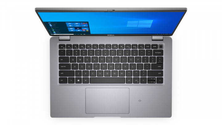 Laptop Dell Latitude 5420 szary W10P-widok z góry