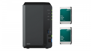 Serwer NAS Synology DS223 + 2x Dysk HDD 8TB HAT3310-8T