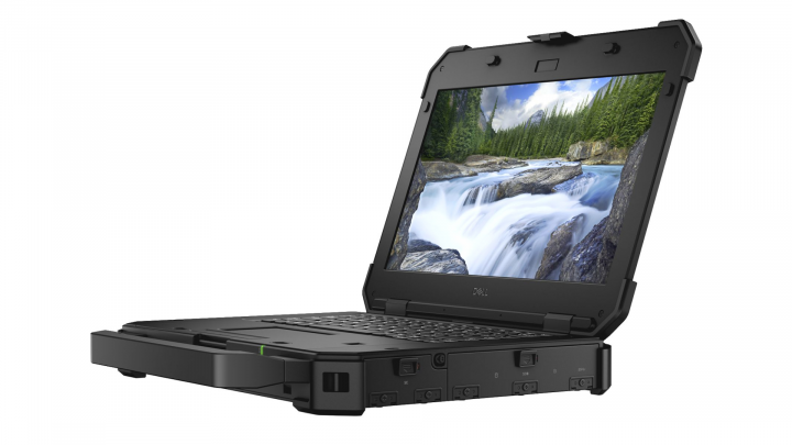 Laptop Dell Latitude Rugged 7424 - widok frontu prawej strony