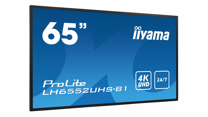 Monitor IIYAMA ProLite LH6552UHS-B1 - widok frontu lewej strony