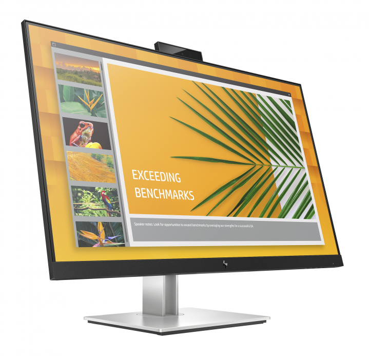 Monitor HP E27d G4 Advanced Docking Monitor - widok frontu lewej strony