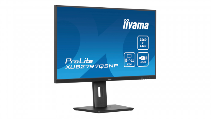 Monitor IIYAMA ProLite XUB2797QSNP-B1 - widok frontu 3