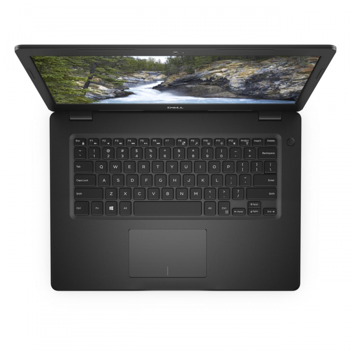Laptop Dell Vostro 3491 czarny - widok z góry