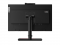 Monitor Lenovo ThinkVision T22v czarny - widok tyłu