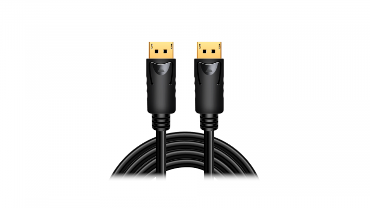 Kabel LogiLink DisplayPort 4K/60 Hz CD0100 czarny 1m