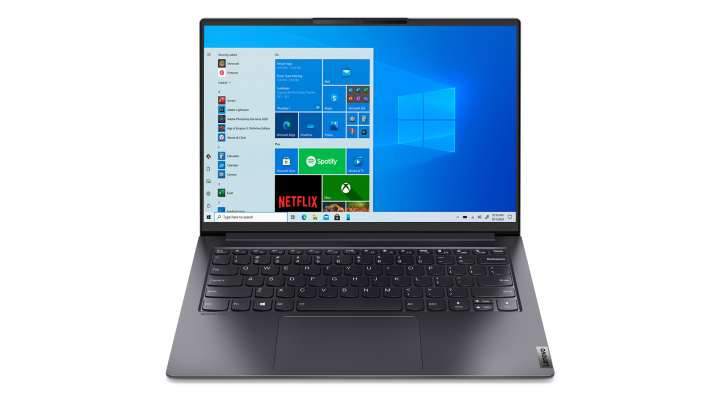 Yoga Slim 7 Pro szara z pokrywą mylar W10H przó