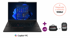 Mobilna stacja robocza Lenovo ThinkPad P16s Gen 5 21XE001QPB Ultra 7 356H 16" WUXGA 32GB 1000SSD RTX PRO 1000 W11Pro