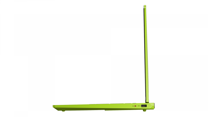 Laptop Lenovo LOQ Gen 11 15AHP11 Surge green - widok portów lewej strony