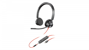 Słuchawki przewodowe HP Poly Blackwire 3325 Stereo USB-C - 76J22AA