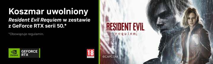 Koszmar uwolniony - Resident Evil Requiem w zestawie z GeForce RTX serii 50. 5