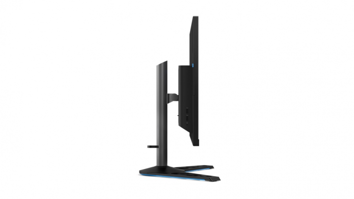 Monitor Lenovo Legion Y27gq-25 czarny - widok lewej strony