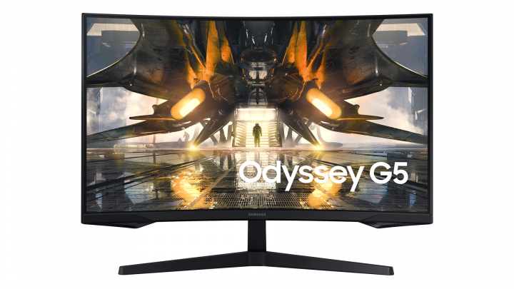 Monitor Samsung Odyssey G5 LS32AG550EUXEN - widok frontu