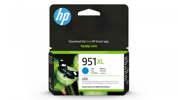 Tusz HP 951XL błękitny CN046AE
