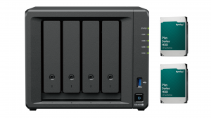 Serwer NAS Synology DS425+ + 2x Dysk HDD HAT3310-12T (2x 12TB)