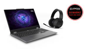 Laptop Lenovo LOQ 15IAX9 83GS007LPB i5-12450HX 15.6" FHD 144Hz 16GB 512SSD RTX4050 DLSS 3 W11