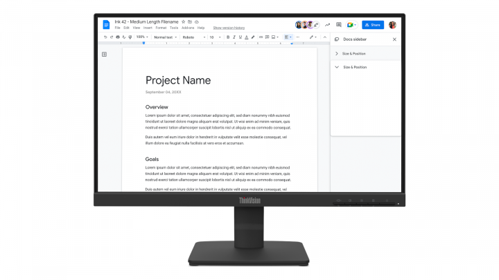 Monitor Lenovo ThinkVision S22-4e 64CBKAT6EU