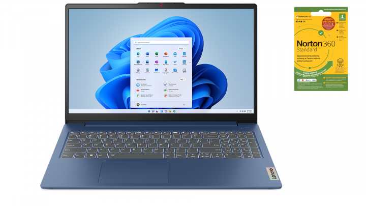 IdeaPad Slim 3 15IAH8 W11H Abyss Blue + Nortion 2