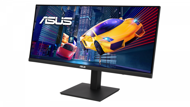 Monitor Asus VP349CGL - widok frontu lewej strony