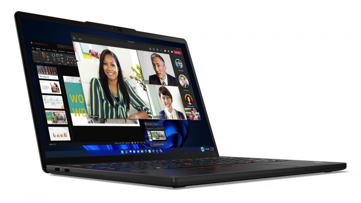 ThinkPad X13s G1 W11P - widok frontu lewej strony