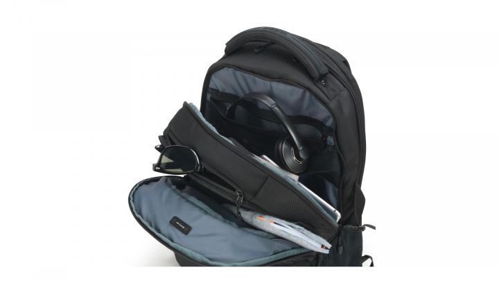Plecak do laptopa DICOTA Seeker D31813 173 czarny - otwarty