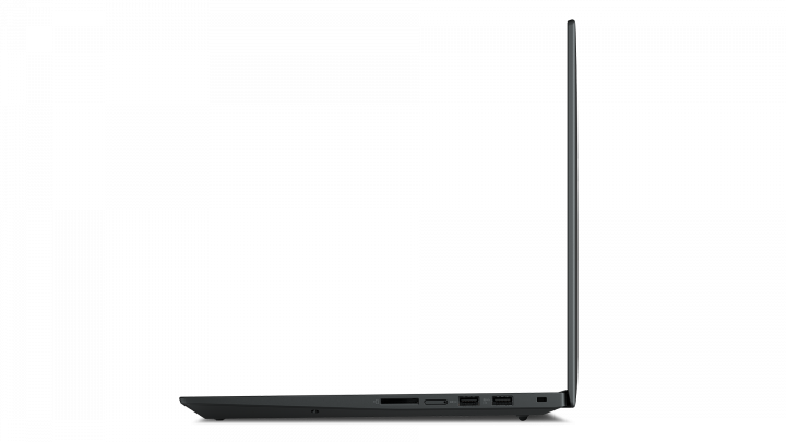 Mobilna stacja robocza Lenovo ThinkPad P1 G5 W11P czarny - widok prawej strony