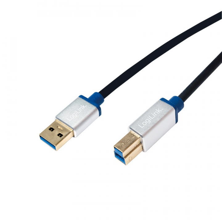 Kabel LogiLink Premium USB 3.0 A B 2,0m BUAB320