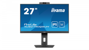 Monitor iiyama ProLite XUB2790QSUH-B1 27" IPS QHD 100Hz Windows Hello Cam