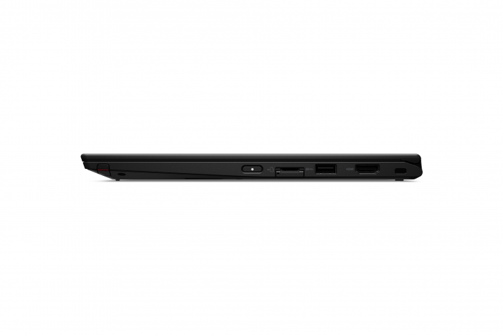 Laptop Lenovo ThinkPad X390 Yoga czarny - widok prawej strony