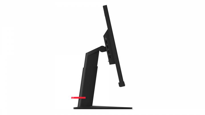 Monitor Lenovo ThinkVision T27p-10 czarny - widok lewej strony