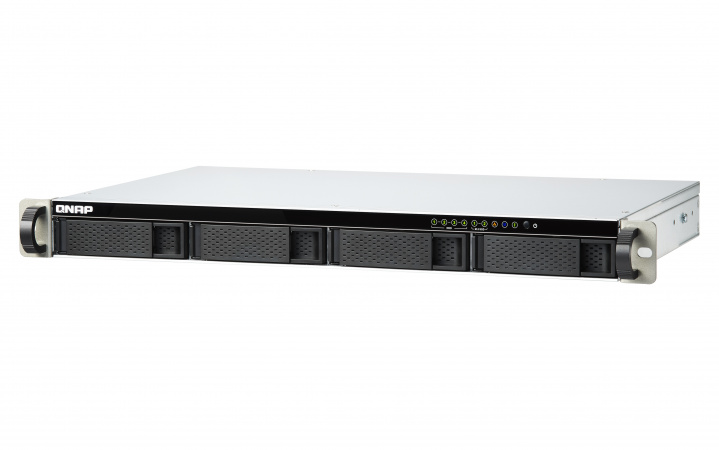 Serwer NAS QNAP TS-451DeU - widok frontu prawej strony