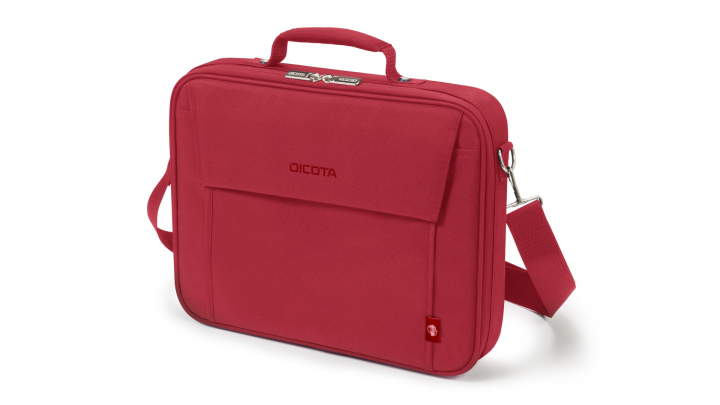 Torba do laptopa DICOTA Eco Multi BASE 173 D30917-RPET czerwona - przód prawa strona