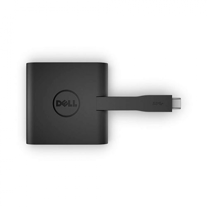 Adapter Dell USB-C 470-ABRY - widok góry