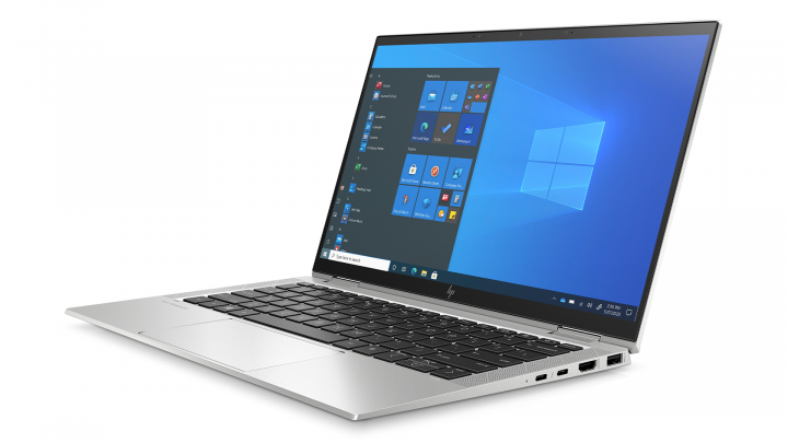 Laptop HP EliteBook x360 1030 G8 - widok frontu prawej strony