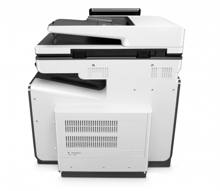 Urządzenie wielofunkcyjne atramentowe HP PageWide Enterprise Color 586dn - widok tyłu