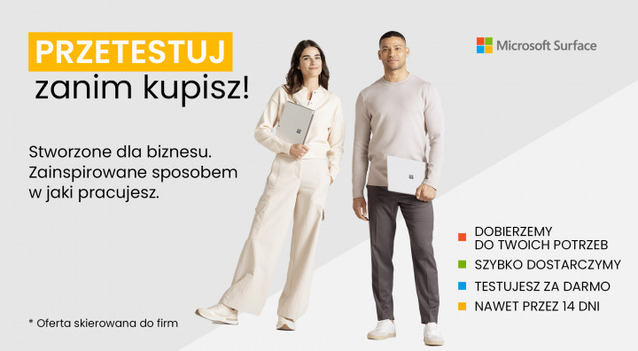 Microsoft Surface - Przetestuj zanim kupisz! - 24.07.2024 7